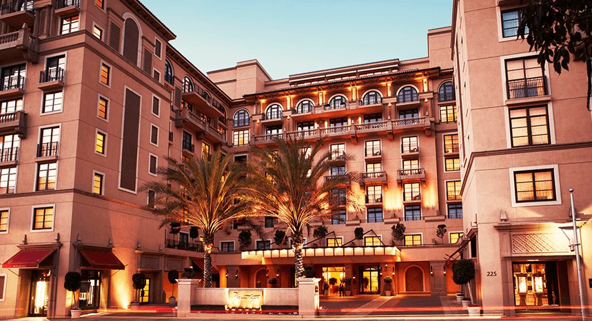 Montage Hotel Beverly Hills Architectural Montage Exterior